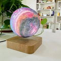 square base magnetic levitation floating starry moon lamp light 6inch for gift 