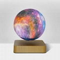 360 rotating magnetic levitation floating galaxy starrymoon lamp light for gift 