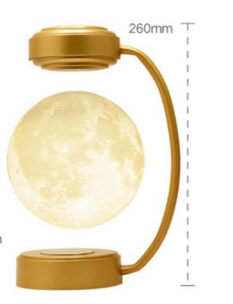 hotsale gift christmas magnetic levitation 6inch moon lamp light luna for decor 3