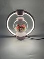 best decoration gift magnetic levitation preserved flower lamp light  1