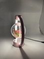 best decoration gift magnetic levitation preserved flower lamp light 