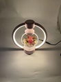 best decoration gift magnetic levitation preserved flower lamp light 
