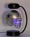 magnetic levitation floating NFL football helmet display racks