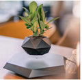 Decor Indoor Flowerpots Vase Succulent Magnetic Floating Levitating Flower 1