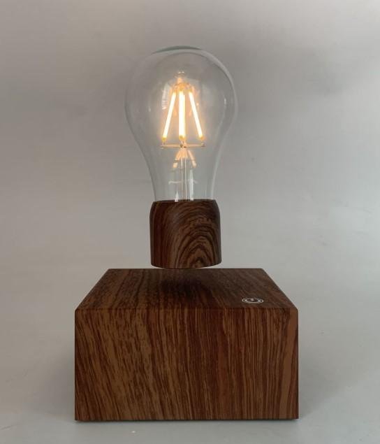 rechargeable magnetic levitation floating light  bulb lamp for gift decor