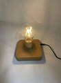 square base magnetic levitation floating night lamp bulb decoration 