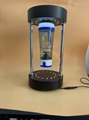 advertising equipment LED light magnetic levitating bottle display stand  4