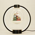 Magnetic levitation rotating floating lamp light Christmas present