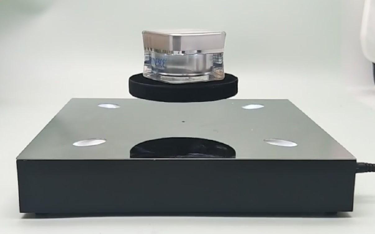 2kgs load UNI Acrylic LED Luminous Shoe box Sneakers magnetic levitation  4