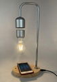 rechargable magnetic levitation wireless floating light lamp bulb for gift  6