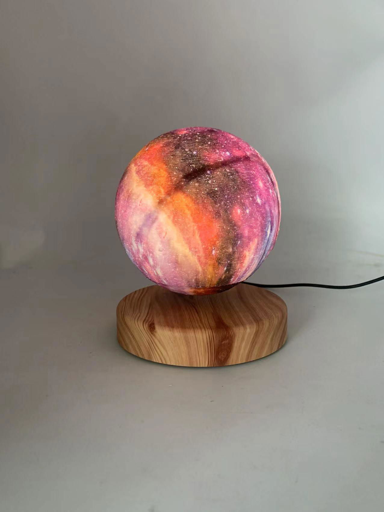 magnetic levitation 3D Printing Galaxy Night Light moon lamp  5