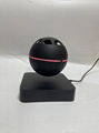 NEW wooden base magnetic levitation floating stereo bluetooth wireless  speaker  4