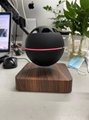 NEW wooden base magnetic levitation floating stereo bluetooth wireless  speaker  7