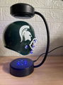 new magnetic levitation floating NFL hovering football helmet display 