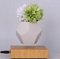 NEW 360 rotating magnetic levitation air bonsai plant pot flower for gift decora 3