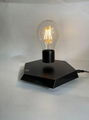 black base magnetic levitation desk floating lamp night light 