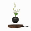 square base magnetic levitation desk floating plant bonsai flowerpot for gift  1