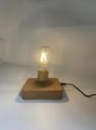 360 rotating square base magnetic levitating floating lamp light bulb for gift  1