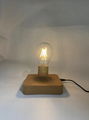 360 rotating square base magnetic levitating floating lamp light bulb for gift  4