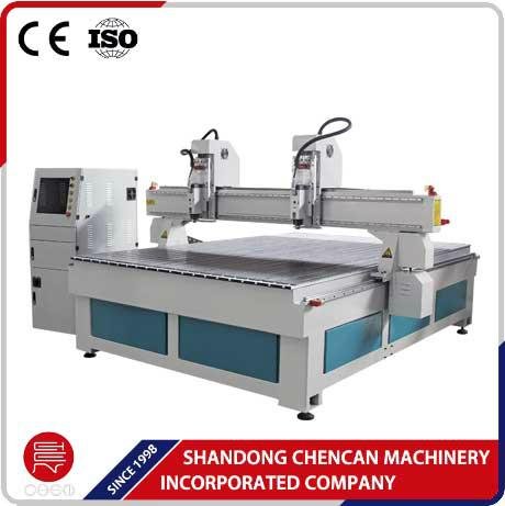 Double independent heads CNC Router Machine CC-M1530BH2