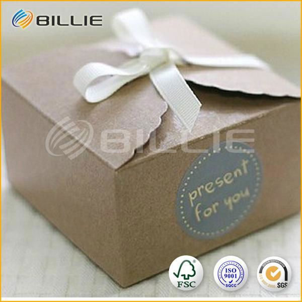 Fast Delivery Gift Box Cardboard Cake Box Paper With Window Film 4