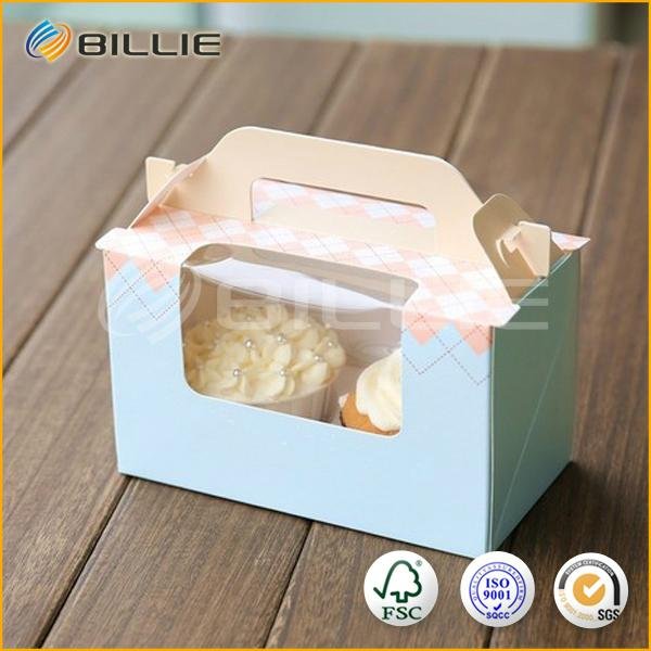 Fast Delivery Gift Box Cardboard Cake Box Paper With Window Film 5