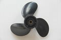 3 Blades Aluminum Boat Propeller for Outboard Motor 8-20HP