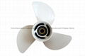 3 Blades Aluminum Alloy propeller for YAMAHA Motor 85HP-115HP  13 1/4 x 17 5