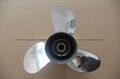 60-75HP OEM High Performance Stainless Steel Boat Propeller For Mercury Outboard
