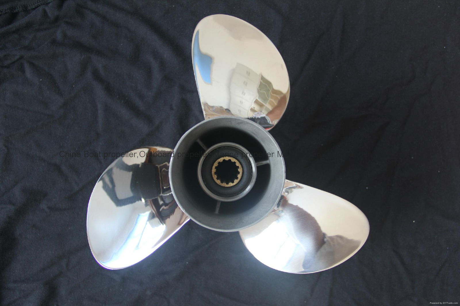 60-75HP OEM High Performance Stainless Steel Boat Propeller For Mercury Outboard 5