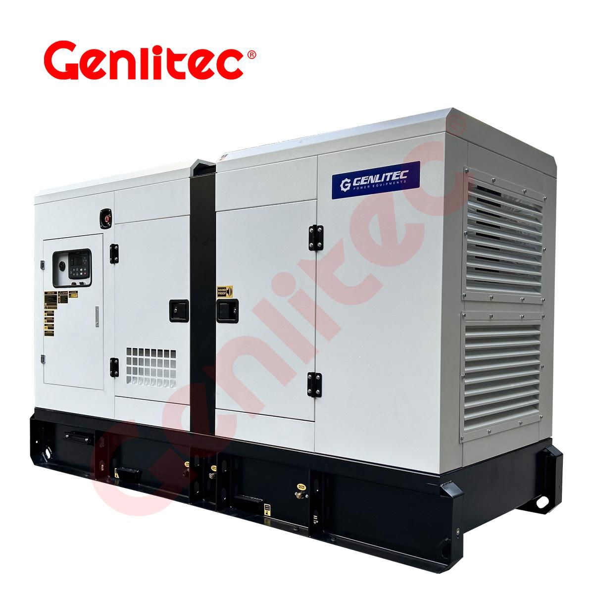 Soundproof 160KW 200KVA Silent Perkins Diesel Genset with Leroy Somer Alternator