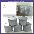 1KG 2KG 2PC Normal Ink Sliver Tin Cans with Plastic Blister 1