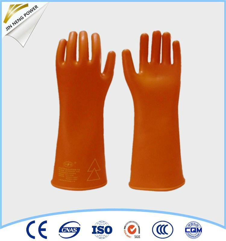 35kv electrical insulated gloves 2