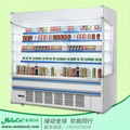超市冰柜2米内机A款水果风幕冷藏柜 1