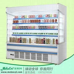 超市冰柜2米内机A款水果风幕冷藏柜