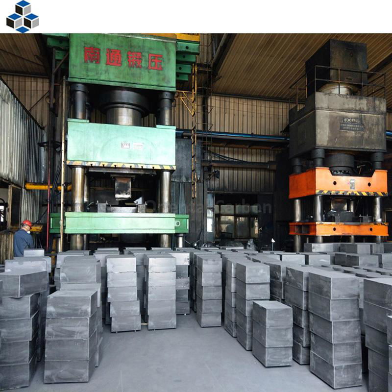 High Density Fine Grain Molded Graphite Block