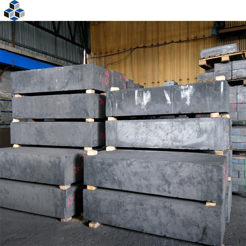 Low Electric Resistance Extruded Molded Graphite Block 5