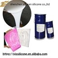  RTV-2 silicone rubber manufacturer for mold making 4