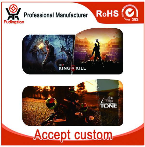 Custom Printed Neoprene Rubber Computer Gaming Mouse Pad