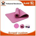 FDT Custom Waterproof Anti-slip ECO Friendly TPE Yoga Mat