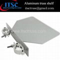 Aluminum truss shelf for convenient deck in events trusses 1