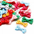 Small dots ribbon cheap hair bows 2