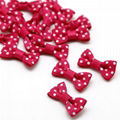 Small dots ribbon cheap hair bows