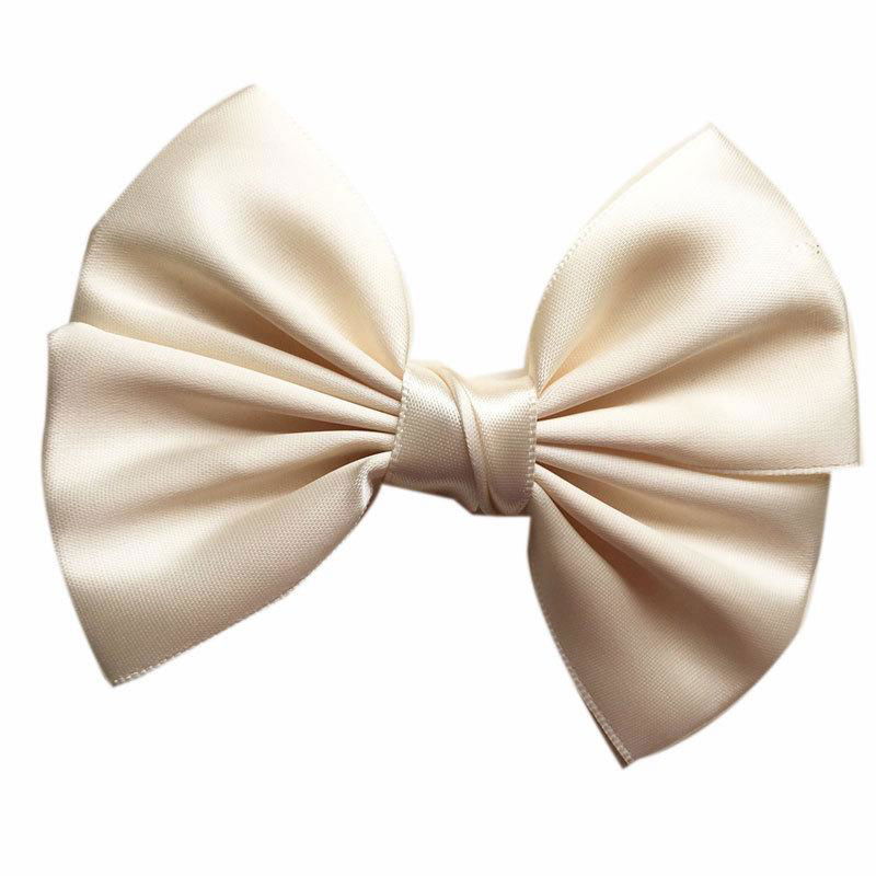 Wholesale pre tied ribbon bow bow-tie 2