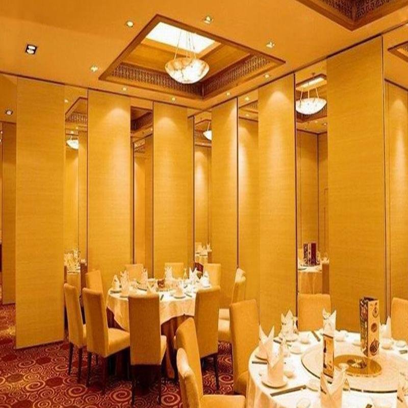Hotel sound proof sliding movable partition walls