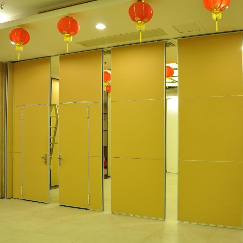 Hotel sound proof sliding movable partition walls 2