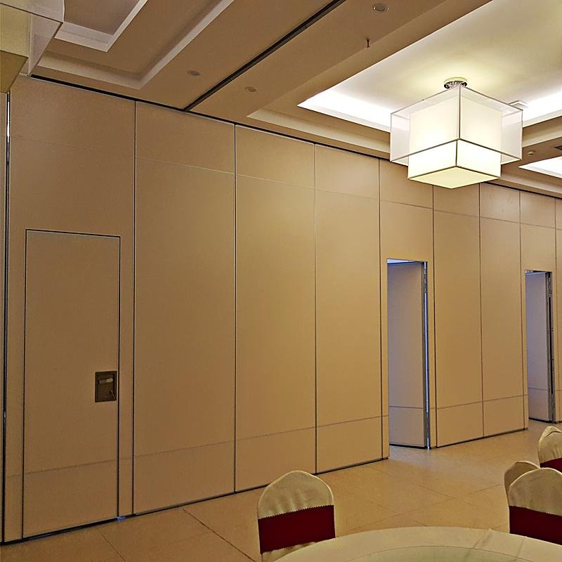 Hotel sound proof sliding movable partition walls 3