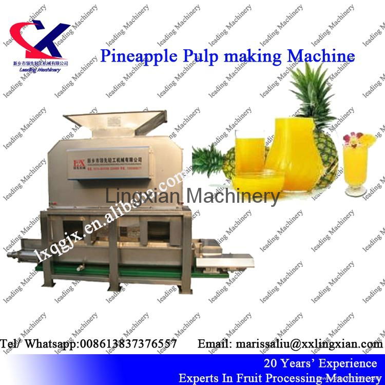 Pineapple Juice Making Machine 3t per hour pineapple peeler and juicer machine 2