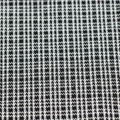 100 cotton checked fabric black and white textile fabric for garment