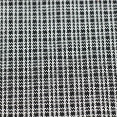 100 cotton checked fabric black and white textile fabric for garment